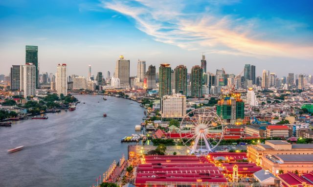 teaching in thailand skyline